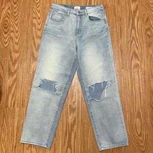 cotton on high waisted jeans